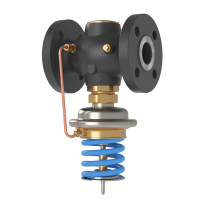 DANFOSS 003H6661 — Регулятор давления "после себя" AVD, DN 50, PN 25, Рmax 16 бар, цвет пружины: синий 003H6661