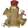 РИДАН AQT-R 003Z1801R DN15LF — Комбинированный балансировочный клапан, без ниппелей, наружная резьба 3/4'' 