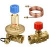 DANFOSS Комплект автоматических балансировочных клапанов APT Ду15(5-25 кПа) +CDT Ду20, внутр. резьба, Диапазон регулирования - 5-25кПа 