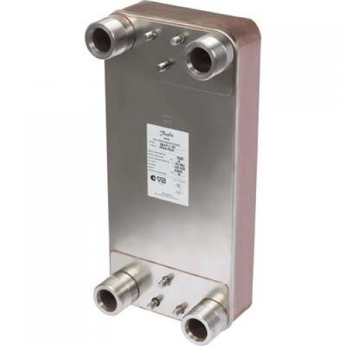 DANFOSS 004B1913 — Паяный пластинчатый теплообменник XB 61M-1-30 PN25 G2 