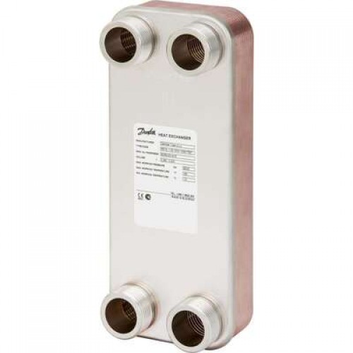 DANFOSS 004H7660 — Теплообменник XB 12L-1-10 PN25 паяный ТО G1 