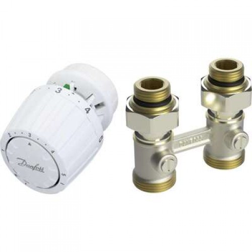 DANFOSS RLV-KB 15 + RTR 7090, 1/2 Прямой 