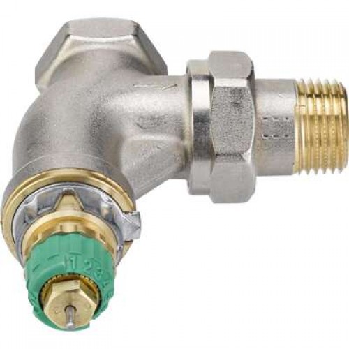 DANFOSS RA-DV клапан терморегулирующий, Ду 15 угловой 