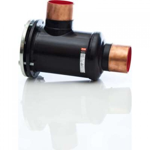 DANFOSS 023U7276 — Корпус разборного фильтра DCR 04821 S с медными штуцерами под пайку 