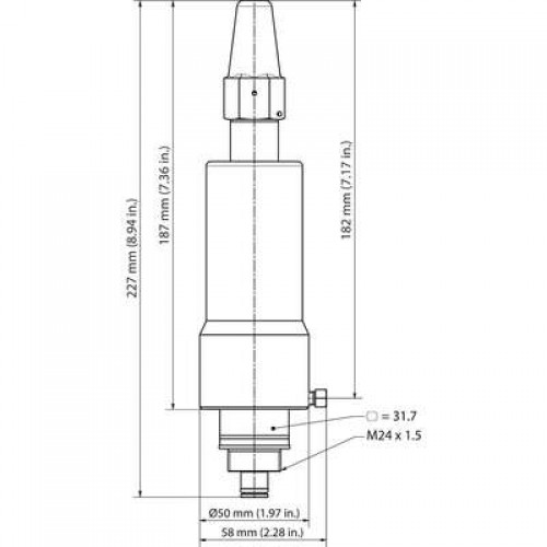 DANFOSS Пилот.клапан пост.давл.CVP-L(-0,66-7бар)(пр. класс 4000907351) 