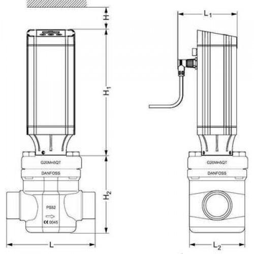 DANFOSS ICM 40-B Клапан-регулятор универсальный 