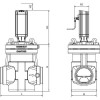 DANFOSS Клапан регулятор-давления ICM 100 (100 DIN), без привода 