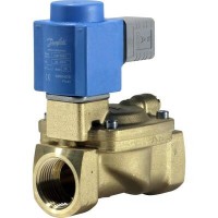 DANFOSS 032U453402 — Клапан электромагнитный EV220B, присоединение внутренняя резьба G 1", материал уплотнения NBR, нормально закрытый 032U453402
