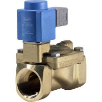 DANFOSS 032U456831 — Клапан электромагнитный EV220B, присоединение внутренняя резьба G 1 1/4", материал уплотнения NBR, нормально закрытый 032U456831