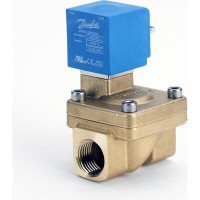 DANFOSS 042U436402 — Клапан электромагнитный EV220W, присоединение внутренняя резьба G 1/2", материал уплотнения NBR, нормально открытый 042U436402