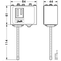 DANFOSS KP 5 Реле давления 060-117966