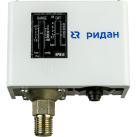 РИДАН 060-132466R — Реле давления KPI 35R, диапазон настройки -0,2...7,5 бар, дифференциал 0,7…4 бар, штуцер G1/2А, автоматический сброс 060-132466R