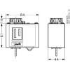 DANFOSS 060L124866 — Реле температуры (термостат) KP 61, IP 30/44, диапазон регулирования -30...15 °C, длина трубки 4 м 