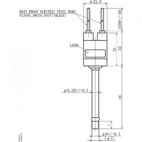 DANFOSS ACB-2UA393W Реле давления картриджное 