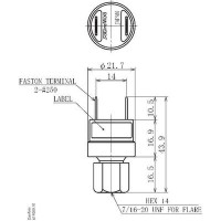 DANFOSS ACB-2UB208 Реле давления картриджное 061F8708
