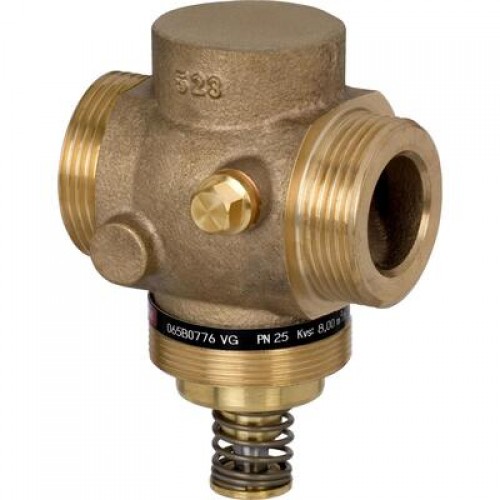 DANFOSS 065B0776 — Клапан регулирующий VG, DN 25, PN 25, Kvs 8 м³/ч, уплотнение EPDM, T рабочей среды 2–150 °С 