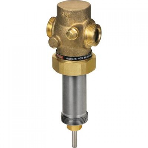 DANFOSS 065B0787 — Клапан регулирующий VGS, DN 15, PN 25, Kvs 1,6 м³/ч, T рабочей среды 2–150 (вода), 2–200 (пар) 