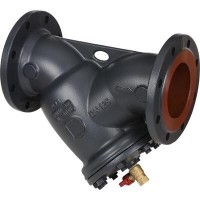 DANFOSS 065B7727 — Фильтр сетчатый FVF DN20, PN16, со сливным краном, чугун 065B7727