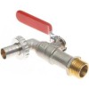 РИДАН BVR-CR 065B8301R — Кран шаровой спускной c наружной резьбой и насадкой под шланг PN10 DN20; Т от -20 ℃ ...+90 ℃; материал корпуса латунь CW602N 