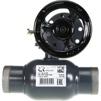 РИДАН RJIP Premium 065N0131R — Кран шаровой WW DN65 PN25 (приварной, с редуктором, стандартный проход) 065N0131R