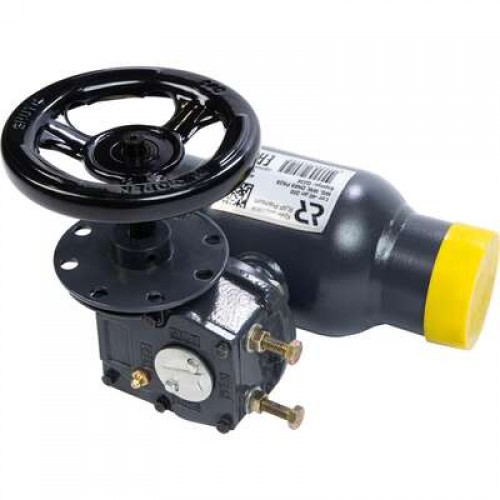 РИДАН RJIP Premium 065N0141R — Кран шаровой WW DN100 PN25 WG (приварной, с редуктором, стандартный проход) 