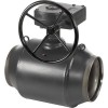 DANFOSS 065N1173 — Кран шаровой полнопроходной JIP WW, DN 350, PN 25, T макс 180 ℃, ручной редукторный привод, корпус — сталь P235GH 