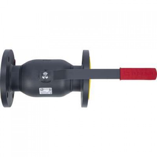 РИДАН RJIP Standard 065N9628R — Кран шаровой FF DN100 PN16 (фланцевый, с рукояткой, стандартный проход) 