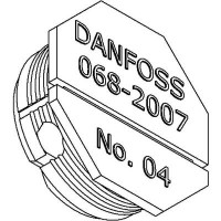 DANFOSS 068-2007 — Клапанный узел № 04 для T/TE 2 068-2007