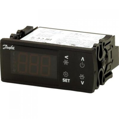 DANFOSS ERC 214,Controller, RED LED, 230V 