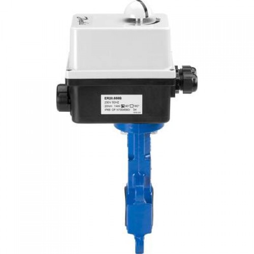 DANFOSS 082X3101 — Затвор дисковый поворотный VFY-WA с центрирующими проушинами, PN16, DN450, корпус GGG40, диск — чугун GGG40, уплотнение EPDM, с электроприводом AMB-Y VT1000 
