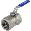 РИДАН BVS-R 082X4603R — Шаровый кран резьбовой DN20 PN63, с рукояткой, корпус — коррозионностойкая сталь, шар — коррозионностойкая сталь AISI316; уплотнение по шару R-PTFE (15% C) 