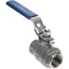РИДАН BVS-FR 082X4620R — Шаровый кран резьбовой DN100 PN63, с рукояткой, корпус — коррозионностойкая сталь, шар — коррозионностойкая сталь AISI316; уплотнение по шару R-PTFE (15% C) 