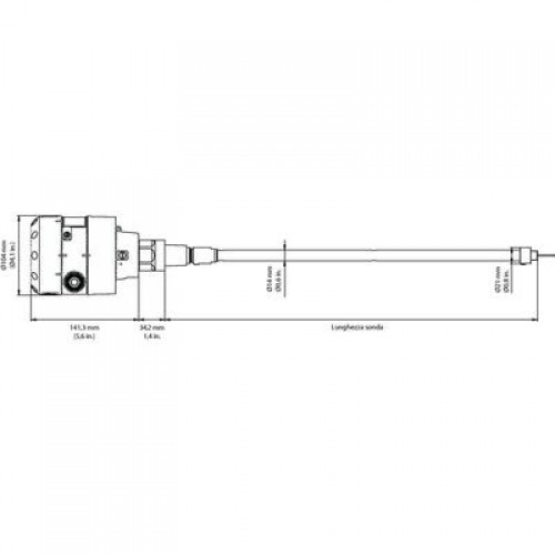DANFOSS AKS 4100- 500 Уровнемер 