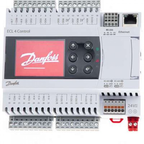 РИДАН 087H374984R — Контроллер ECL4 Control 368R Ethernet, напряжение питания 24V AC/DC 