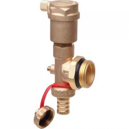 DANFOSS Распределительный коллектор типа FHF с запорным вентилем, конфигурация 3+3 