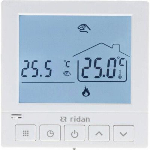 РИДАН 088U0625R — Электронный комнатный термостат WT-R с подключением 230V 
