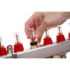 РИДАН 088U0956R — Комплект коллекторов SSM-6RF set с расходомерами, кронштейнами, ручным воздухоотводчиком, сливным краном и торцевой заглушкой, 6 контуров 