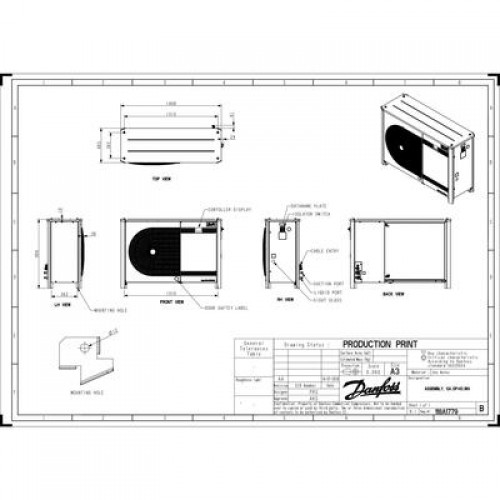 DANFOSS OP-MPPM035VVLP01E Агрегат компр.-конд. 