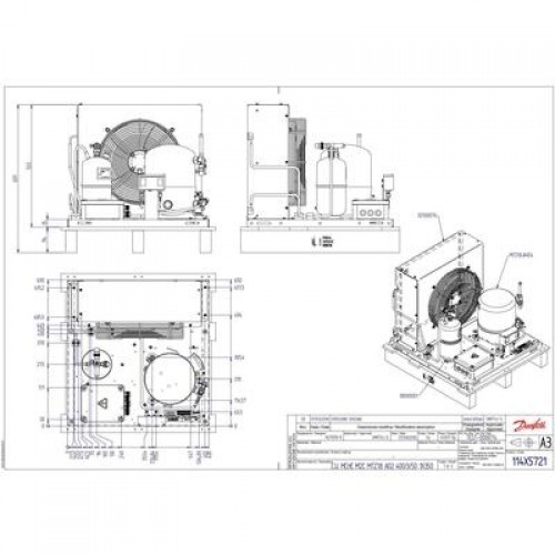 DANFOSS OP-MCRN030MTA02E Агрегат компр.-конд.(пр. класс 4771057058) 