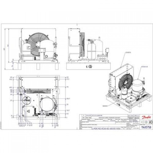 DANFOSS OP-LCQN048NTA02E Агрегат компр.-конд.(пр. класс 4771057059) 