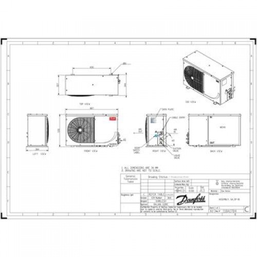  OP-LSQM014MPW05G Агрегат компр.-конд. 