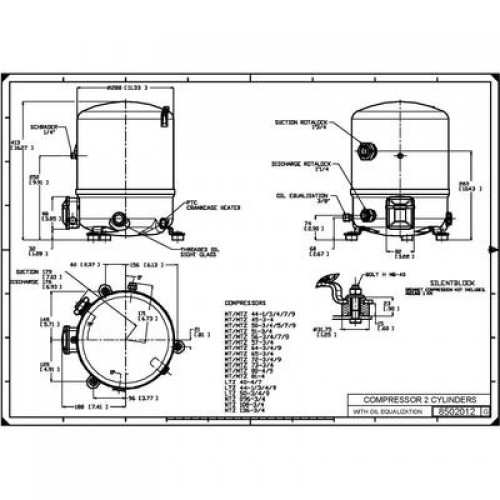 DANFOSS NTZ108A4LR1B Компрессор поршневой(пр. класс 1746247230) 