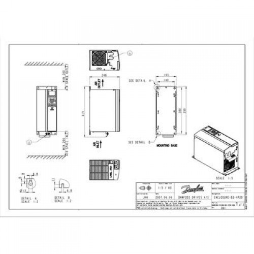 DANFOSS VZH052CGANB Компрессор спиральный 