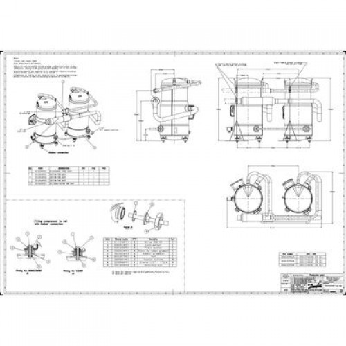 DANFOSS SH161A4ALC Компрессор спиральный 