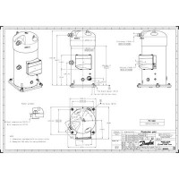 DANFOSS SH485B4ABA Компрессор спиральный 120H1064