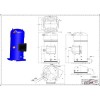 DANFOSS DSH485A4APC Компрессор спиральный 