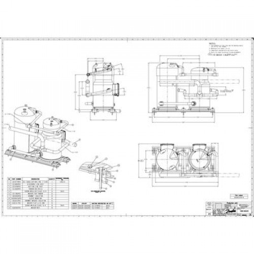 DANFOSS DSH381A4APC Компрессор спиральный 