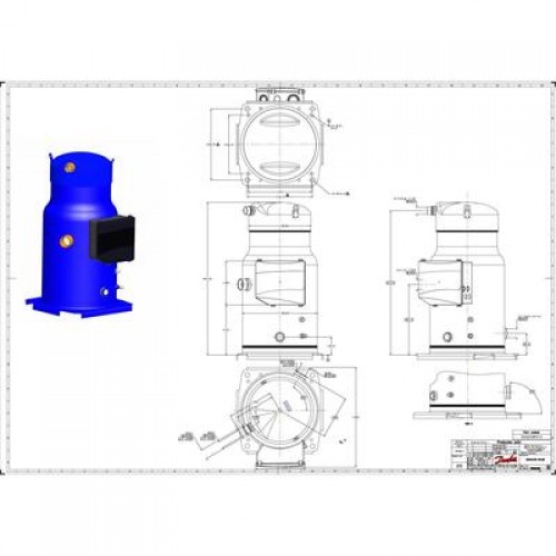 DANFOSS DSH295A4APC Компрессор спиральный(пр. класс 1765955178) 