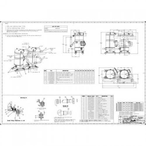 DANFOSS DSH161A4ALD Компрессор спиральный 