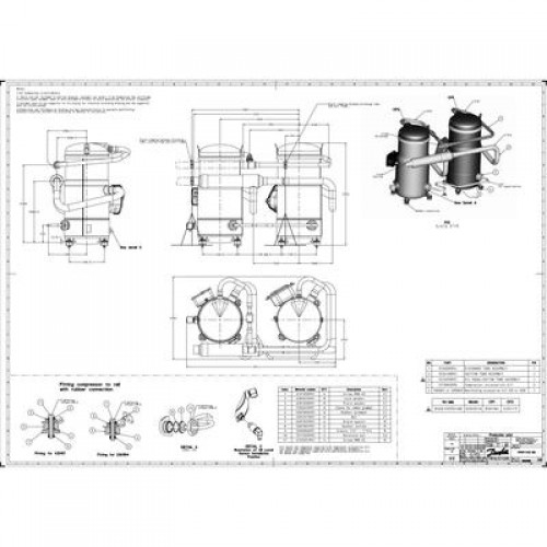 DANFOSS DSH184A4ALD Компрессор спиральный(пр. класс 1746502504) 